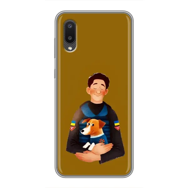 Чехол с рисунком «ЗСУ Патрон» для Samsung Galaxy M02 (M022)