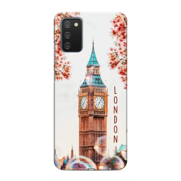 Чехол с рисунком «Часы Лондон» для Samsung Galaxy M02s Чехол с рисунком «Часы Лондон» для Samsung Galaxy M02s