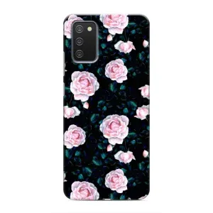 Чохли з принтом Троянд для Samsung Galaxy M02s (Чайні троянди)