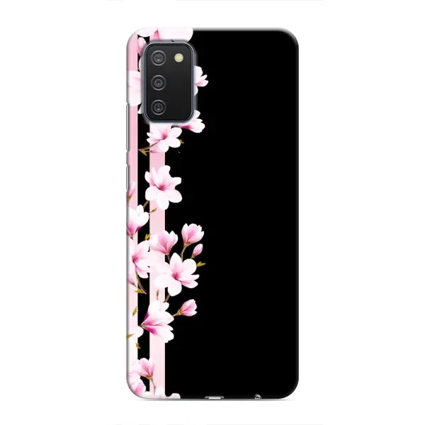 Чехол с рисунком «Цветочки» для Samsung Galaxy M02s Чехол с рисунком «Цветочки» для Samsung Galaxy M02s