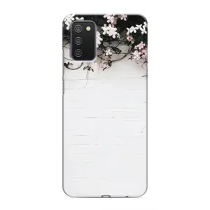 Чохли з тематикою "КВІТИ" на Samsung Galaxy M02s (Квіти на стіні)