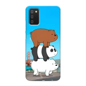 Чехлы с Пандами на Samsung Galaxy M02s (Друзья)