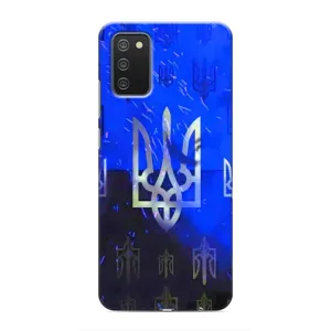 Чехол Укр Символика для Samsung Galaxy M02s (Герб)