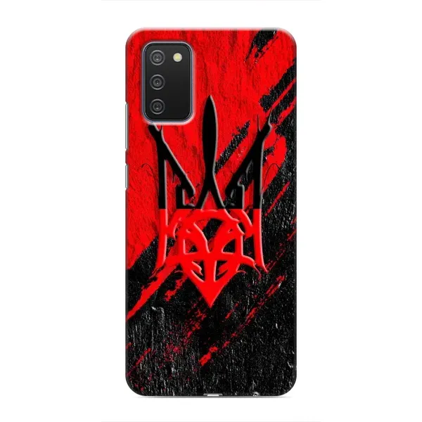 Чехол с рисунком «Герб Украины» для Samsung Galaxy M02s