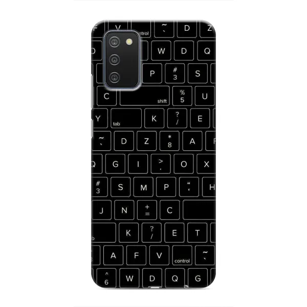 Чехол с рисунком «Клавиатура» для Samsung Galaxy M02s Чехол с рисунком «Клавиатура» для Samsung Galaxy M02s