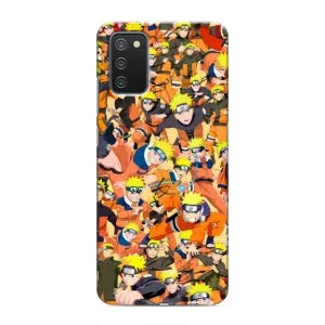 Чохли з принтом НАРУТО на Samsung Galaxy M02s (Коллаж Наруто)