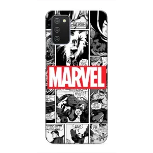 Силіконовий Чохол для Samsung Galaxy M02s (Комікс Марвел)
