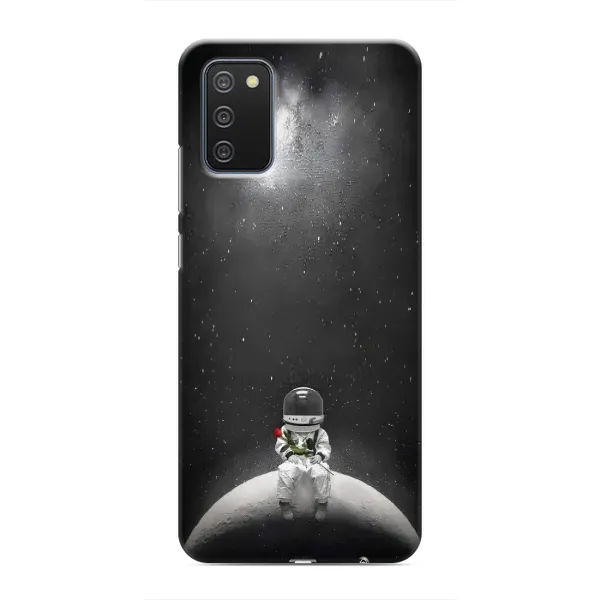 Чехол с рисунком «Космонавт романтик» для Samsung Galaxy M02s Чехол с рисунком «Космонавт романтик» для Samsung Galaxy M02s