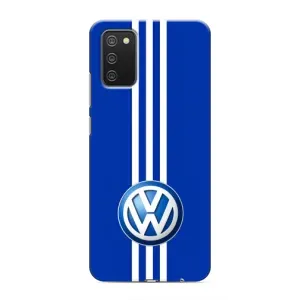 Чехол "Фольксваген" для Samsung Galaxy M02s (Logo Фольксвагена)