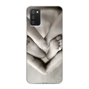 Чехлы для МАМЫ на Samsung Galaxy M02s (Любящие руки)