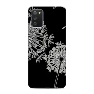 Силіконовий Чохол з кульбабками на Samsung Galaxy M02s (Кульбаба)