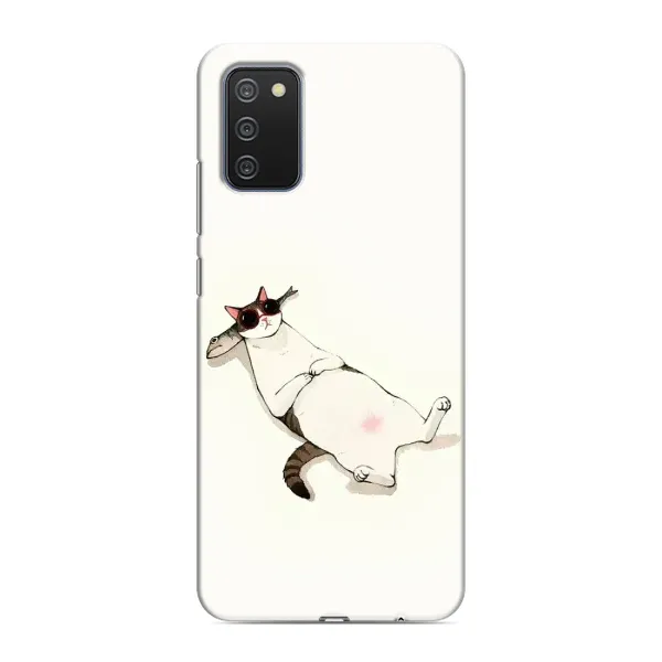 Чехол с рисунком «Отдых» для Samsung Galaxy M02s Чехол с рисунком «Отдых» для Samsung Galaxy M02s
