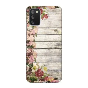 Чохли з тематикою "КВІТИ" на Samsung Galaxy M02s (Плетені квіти)