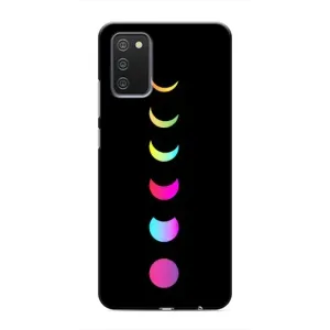Чохол (ТПУ) з планетами на Samsung Galaxy M02s (Повнолуння)