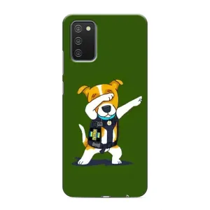 Чехол с принтом Собаки Патрон для Samsung Galaxy M02s (Собака Патрон)