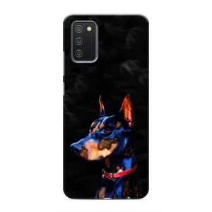 Бампер для Samsung Galaxy M02s с картинкой "Песики" (Собака Мопс)