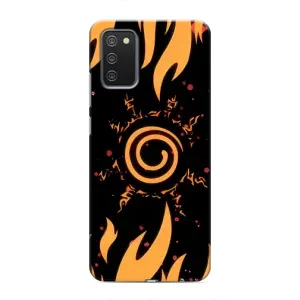 Купить Чохли на телефон з принтом Anime для Samsung Galaxy M02s (Сонце Наруто)