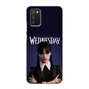 Чехлы с принтом Уэнсдей на Samsung Galaxy M02s (Wednesdey)