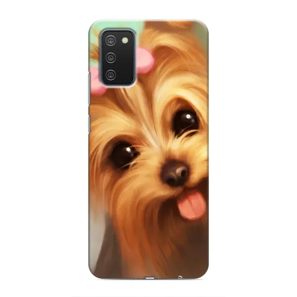 Чехол с рисунком «Йоршенский терьер» для Samsung Galaxy M02s Чехол с рисунком «Йоршенский терьер» для Samsung Galaxy M02s