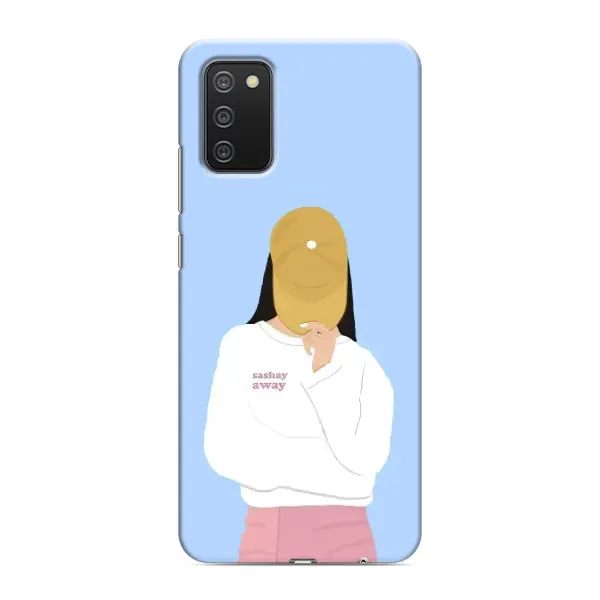 Чехол с рисунком «Желтая кепка» для Samsung Galaxy M02s