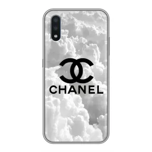 Чехол с Брендами одежды на Самсунг М10 (CHANEL)