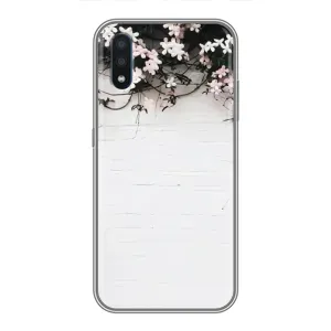 Чехлы с тематикой "ЦВЕТЫ" на Samsung Galaxy M10 (M105) (Цветы на стене)