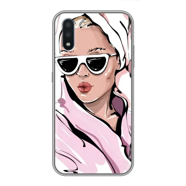 Чехол с рисунком «Девушка в халате» для Samsung Galaxy M10 (M105) Чехол с рисунком «Девушка в халате» для Samsung Galaxy M10 (M105)