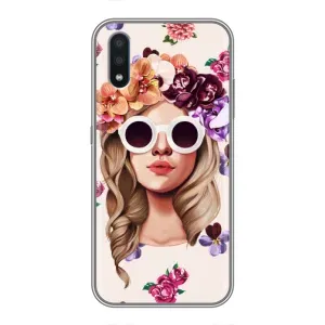 Чохол з картинкою Модні Дівчата Samsung Galaxy M10 (M105) (Дівчина в окулярах)