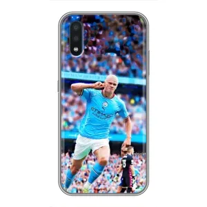 Чехлы с принтом для Samsung Galaxy M10 (M105) Футболист (фанаты Холанда)
