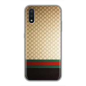 Чехлы Бренд GUCCI для Samsung Galaxy M10 (M105) (Фон Гуччи)