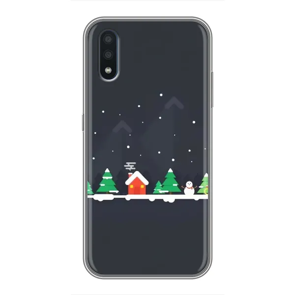 Чехол с рисунком «Город зимний» для Samsung Galaxy M10 (M105) Чехол с рисунком «Город зимний» для Samsung Galaxy M10 (M105)