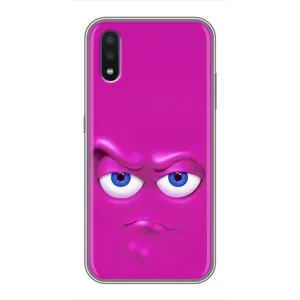 Силиконовые Чехлы (смешные стикеры) для Samsung Galaxy M10 (M105) (Хитрая мордочка)