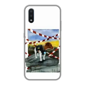Чехол с принтом Собаки Патрон для Samsung Galaxy M10 (M105) (Храбрый Патрон)