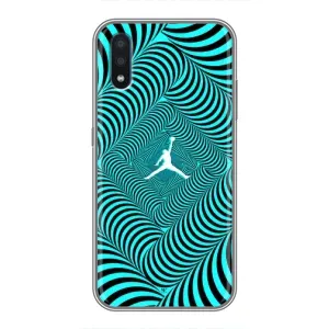 Силиконовый Чехол Nike Air Jordan на Самсунг М10 (Jordan)