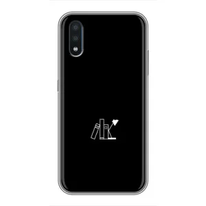 Чохол з картинками на чорному фоні для Samsung Galaxy M10 (M105) (Книжки)