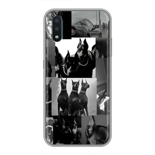 Чехол с рисунком «Коллаж Доберман» для Samsung Galaxy M10 (M105) Чехол с рисунком «Коллаж Доберман» для Samsung Galaxy M10 (M105)