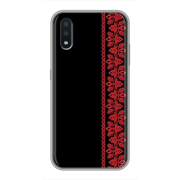 Чехол с рисунком «Красная Вышиванка» для Samsung Galaxy M10 (M105) Чехол с рисунком «Красная Вышиванка» для Samsung Galaxy M10 (M105)