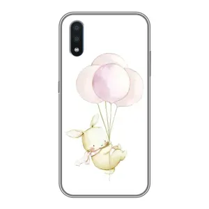 Силіконовий бампер з картинкою звірів для Samsung Galaxy M10 (M105) (Кролик та кульки)