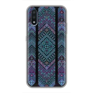 Силиконовый Чехол на Samsung Galaxy M10 (M105) (Крутой орнамент)