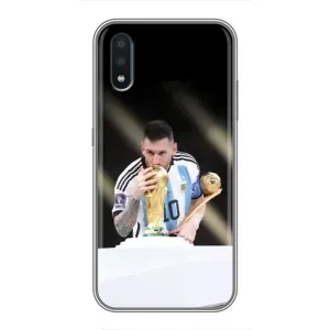Чехлы Лео Месси Аргентина для Samsung Galaxy M10 (M105) (Кубок Мира)