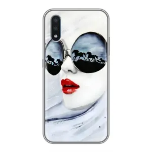 Чехол с картинкой Модные Девчонки Samsung Galaxy M10 (M105) (Любительница коней)