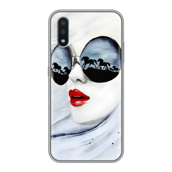 Чехол с рисунком «Любительница коней» для Samsung Galaxy M10 (M105) Чехол с рисунком «Любительница коней» для Samsung Galaxy M10 (M105)