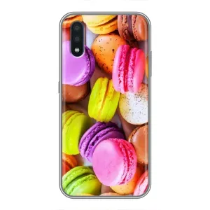 Чехол с изображением вкусной еды для Samsung Galaxy M10 (M105) (Макаруны)