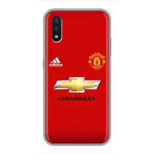 Силиконовые Чехлы принт Футбол на Samsung Galaxy M10 (M105) (Man United)