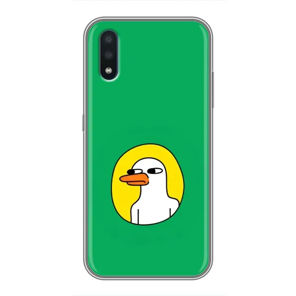 Чехол с рисунком «Мем Утка» для Samsung Galaxy M10 (M105) Чехол с рисунком «Мем Утка» для Samsung Galaxy M10 (M105)