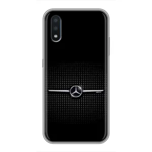 Силиконовый бампер с картинкой машины на Samsung Galaxy M10 (M105) (Mercedes)