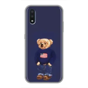 Чохли Мішка Тедді для Самсунг М10 (Мішка USA)