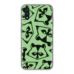 Силіконовий Чохол з Энотами на Samsung Galaxy M10 (M105) (Мордочки Єнота)