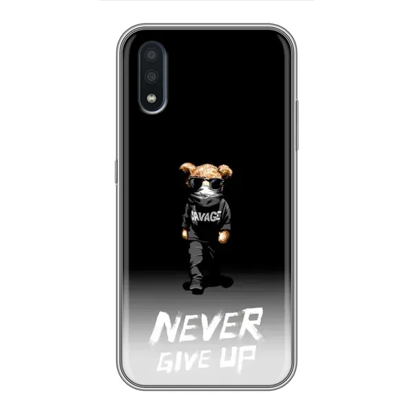 Чехол с рисунком «Never» для Samsung Galaxy M10 (M105)