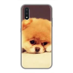 Чохол (ТПУ) Милі песики для Samsung Galaxy M10 (M105) (Померанский шпіц)